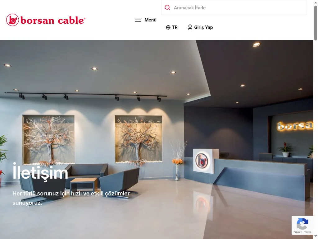 borsan.com.tr — İletişim
