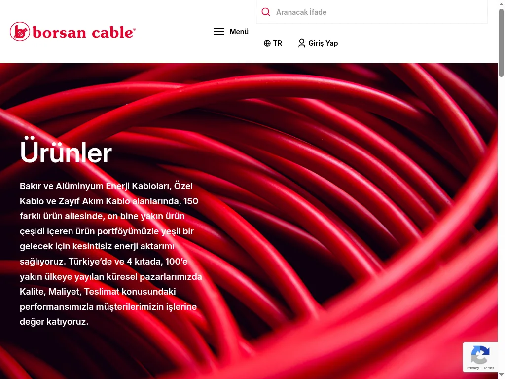 borsan.com.tr — Ürünler