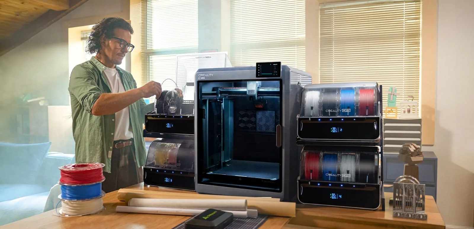 Maker workshop with Creality printers
