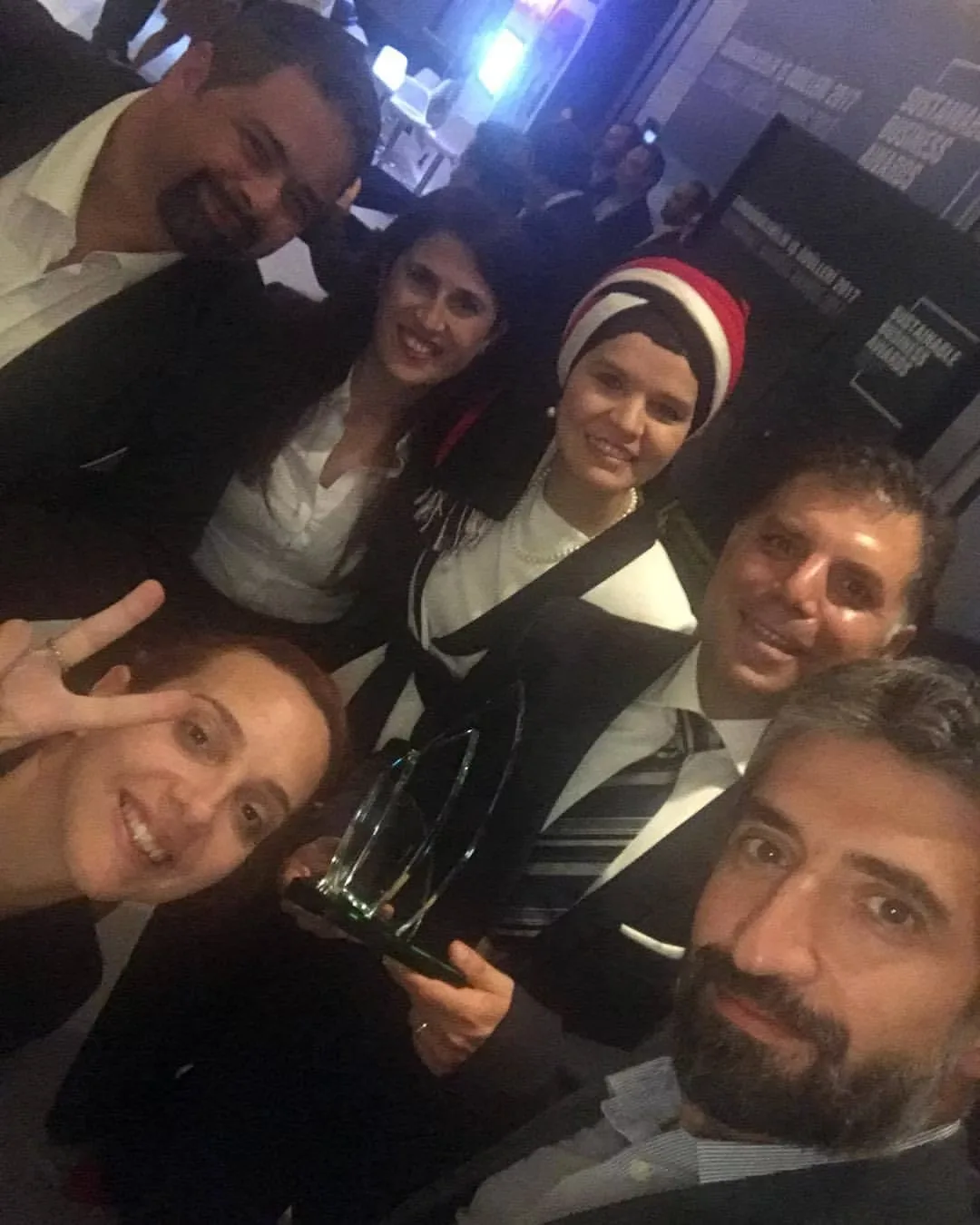DİMES team at Sustainable Business Awards